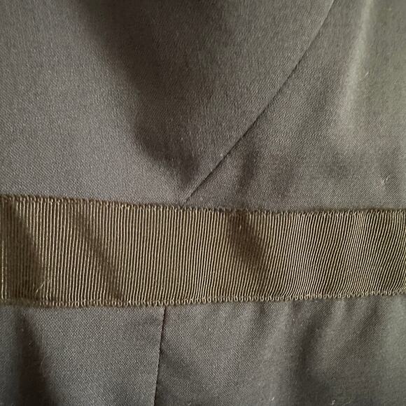 CLUB MONACO | Mavis Lightweight Wool Navy Blue Cocktail Dress Workwear  Size 12 - Picture 3 of 8